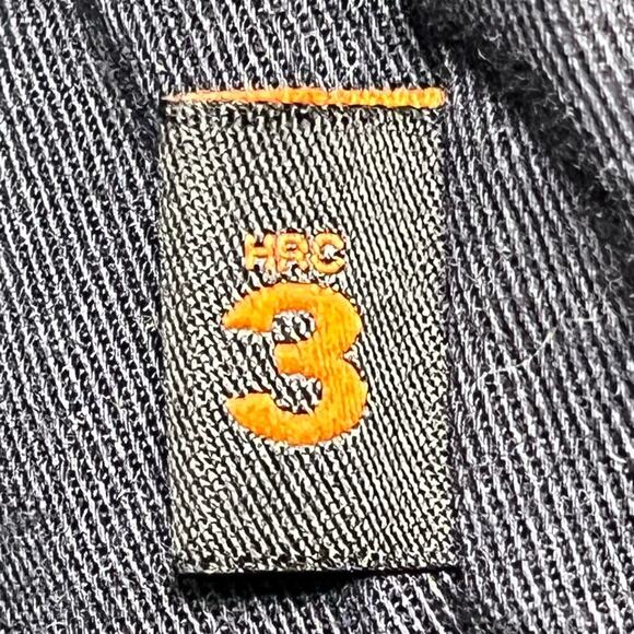 Vintage Workrite FR Quilted Lined Bomber Jacket Mens Large XL Logo Navy RARE - Picture 7 of 9